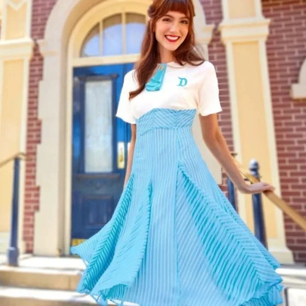 NWT Disney Dress Shop Main Street USA The Dapper Dans Dress
